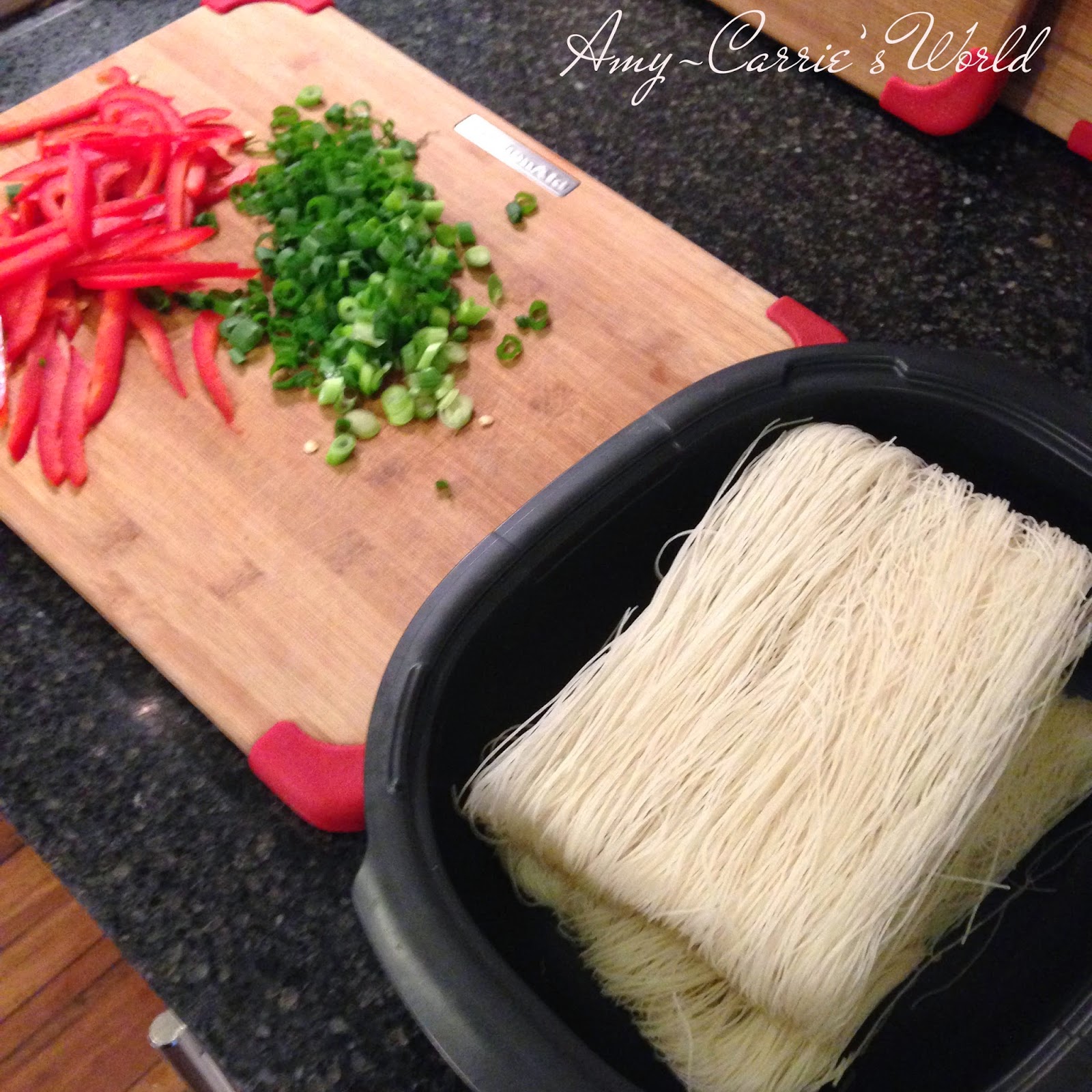 AmyCarrie's world Low fodmap Singapore noodles