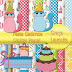 Kit digital Papel Festa Gatinhos