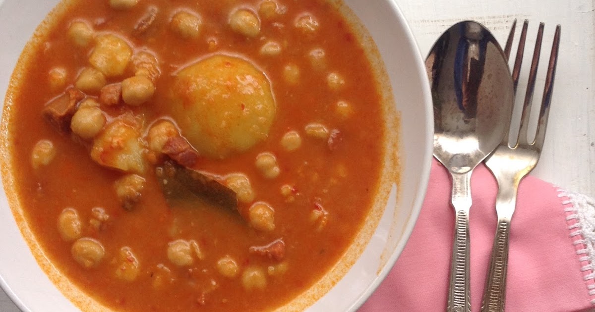 cocina para patos GUISO DE GARBANZOS CON PATATAS (Thermomix)