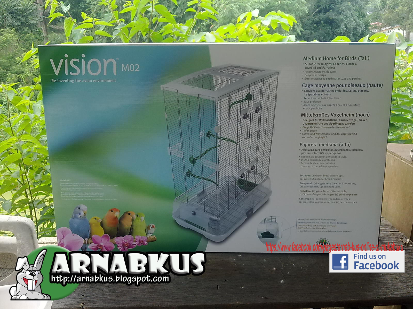 arnabkus shop Hagen Vision Bird Cage...
