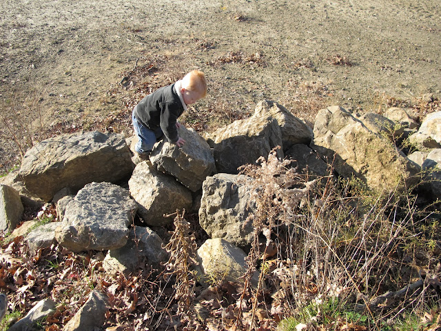 Porter Climbing Rocks at West Branch State Park