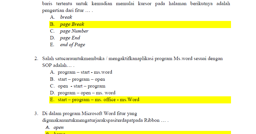 Soal Usbn Simulasi Digital 2018 Fun Books