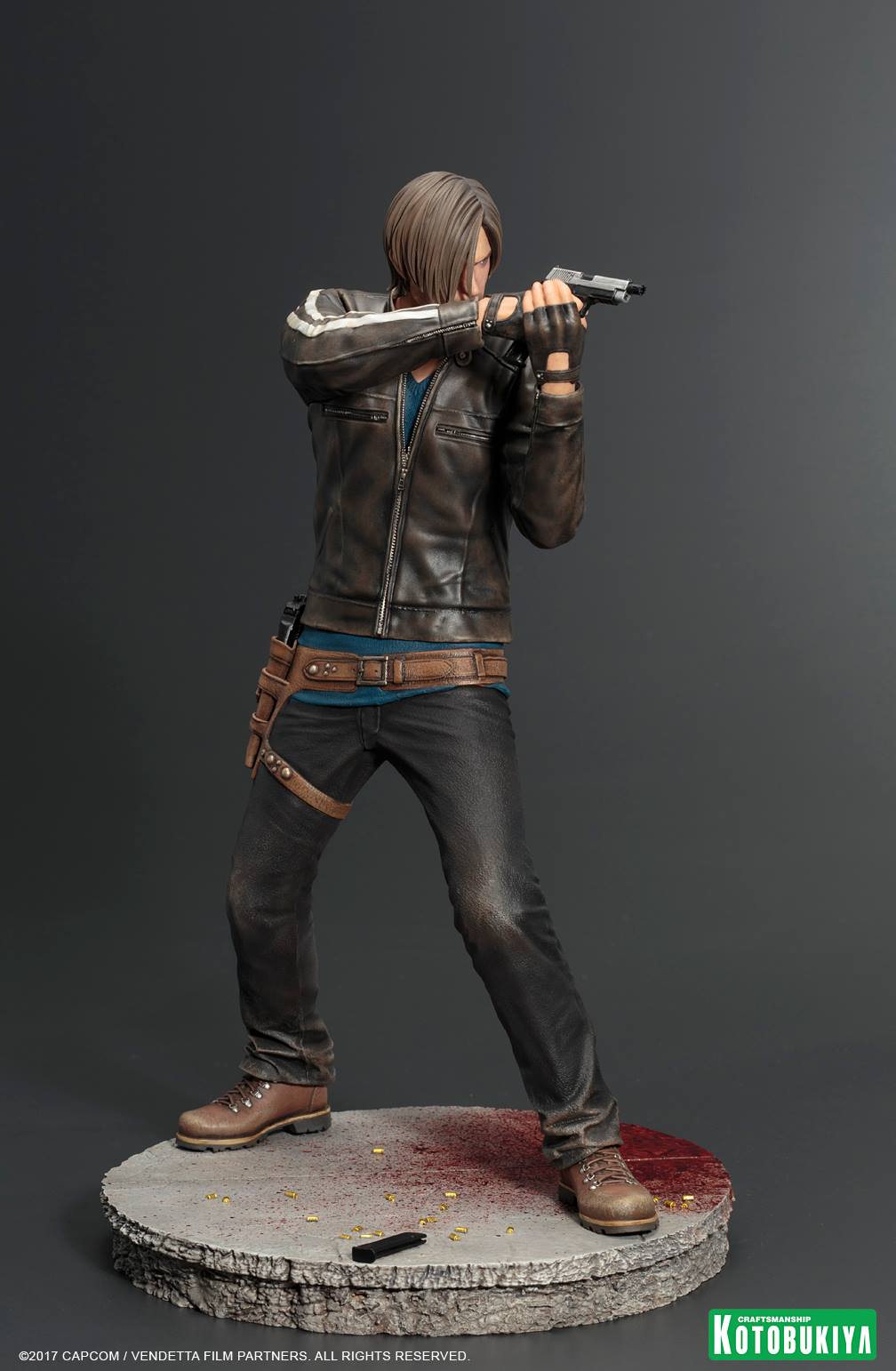 leon kennedy resident evil 2 statue
