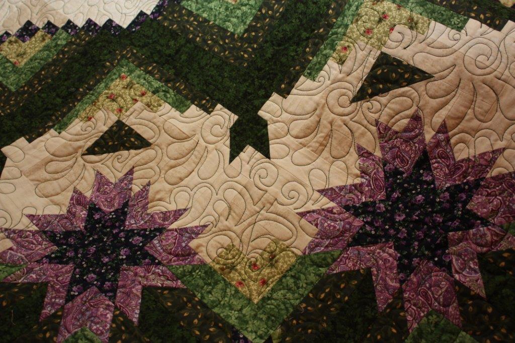 Sarah Lynn's Quilting Eureka Quilt, pt. 16 Quilting Finished