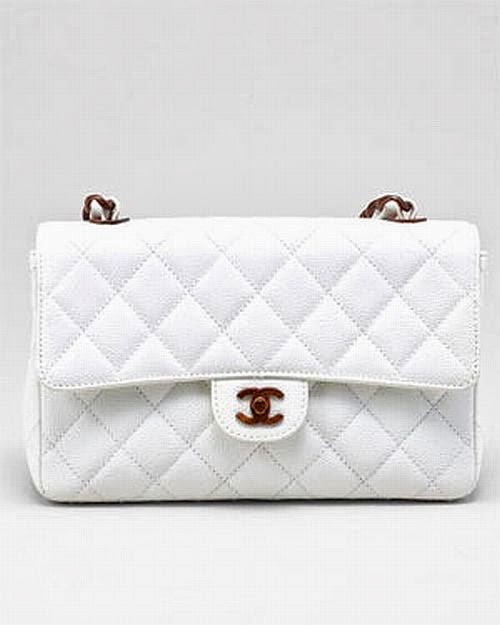 classic Chanel white 2.55 bag