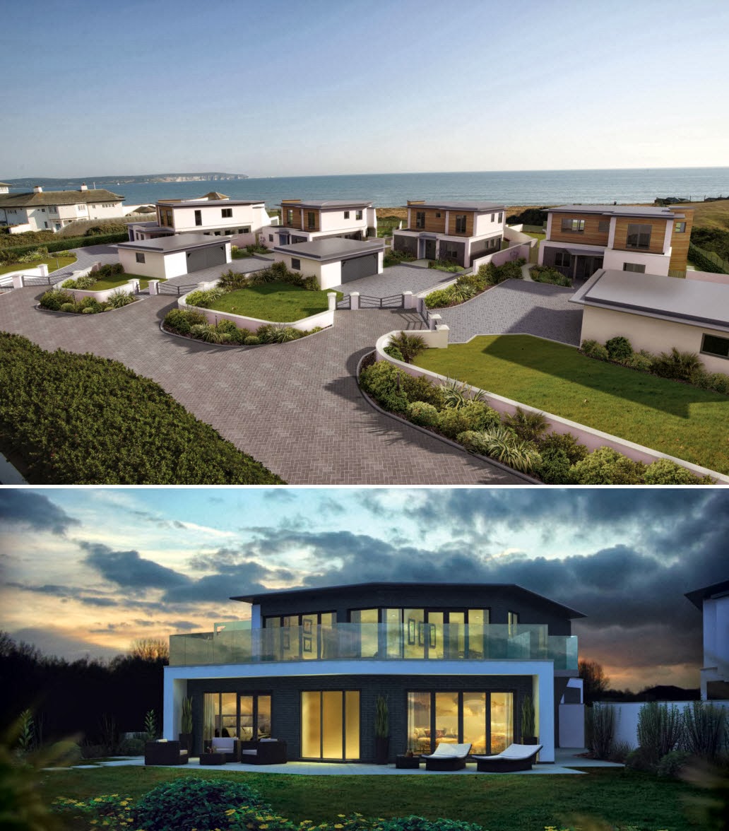 Enjoy Milford on Sea New Seafront Houses Emerge