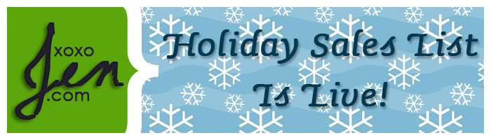 xoxoJen's Holiday Sales xoxoJen's Holiday Sales