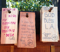 Wishes at the Griffith Park Teahouse, July 24, 2015