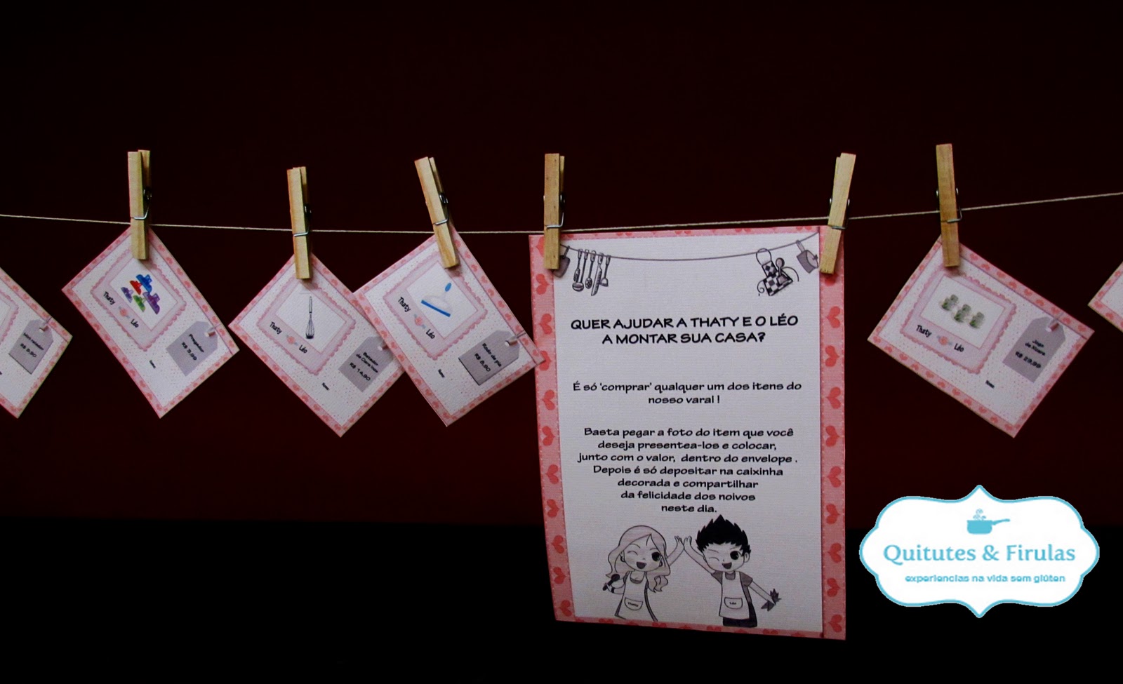 Quitutes e Firulas: Chá de Panela do Varal