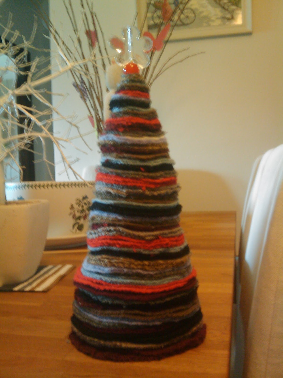 Total Crafting Stacked Felt Tree