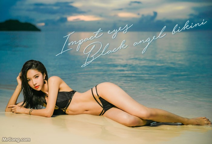 Beautiful Park Soo Yeon in the beach fashion picture in November 2017 (222 photos) photo 7-8