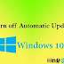 Windows 10 disable auto update ker ka time aur data save kara
