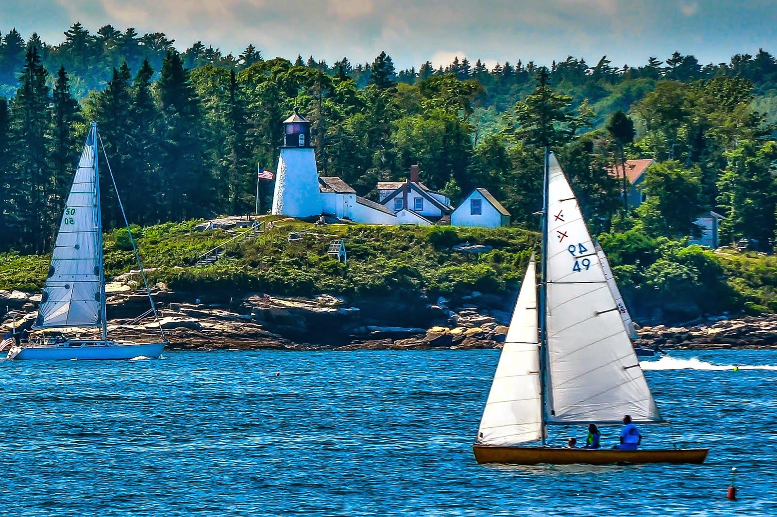 Maine Lighthouses and Beyond Burnt Island Lighthouse