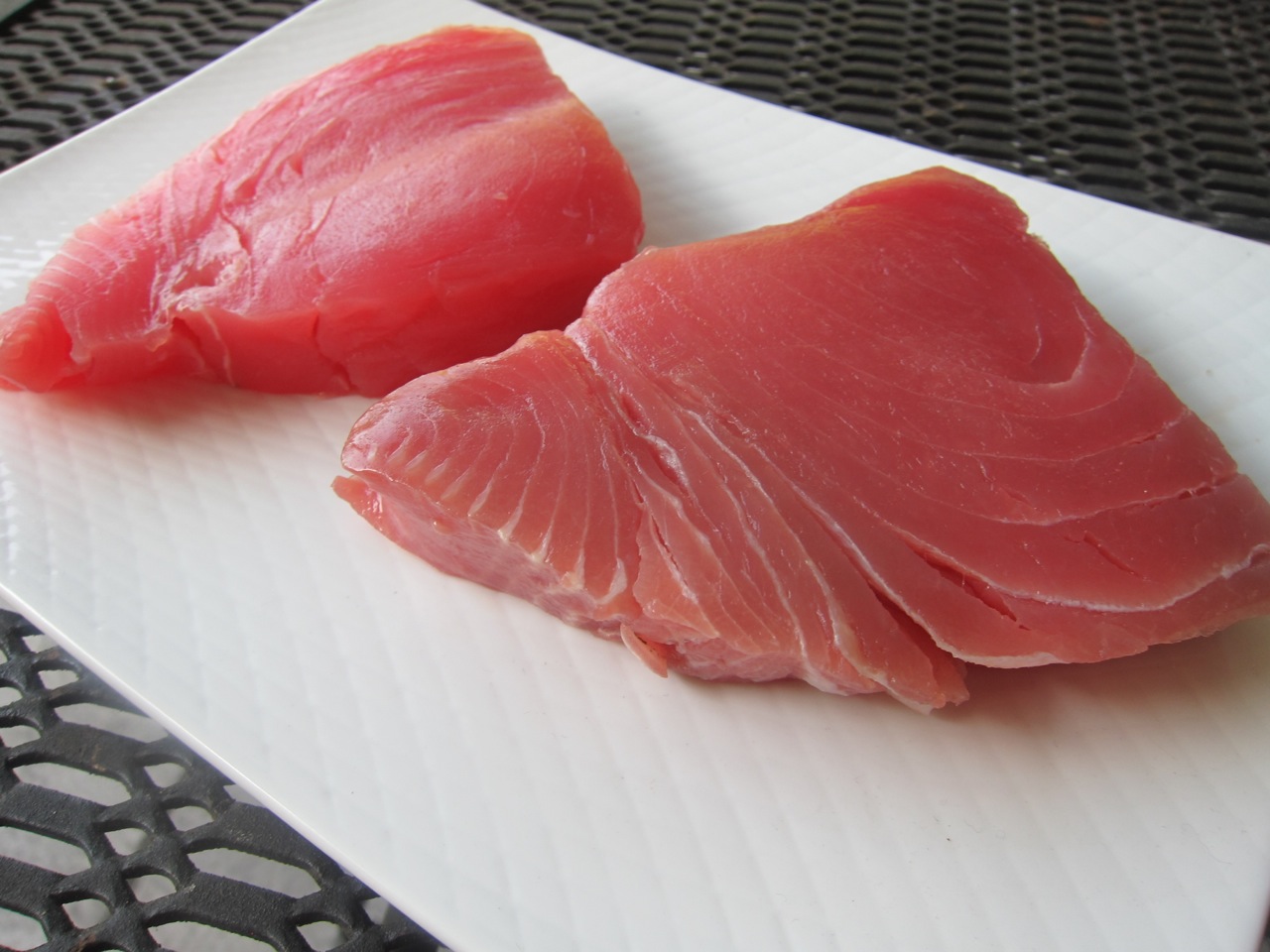 Cuisine Ici Grilled Tuna with Horseradish Wasabe Cream