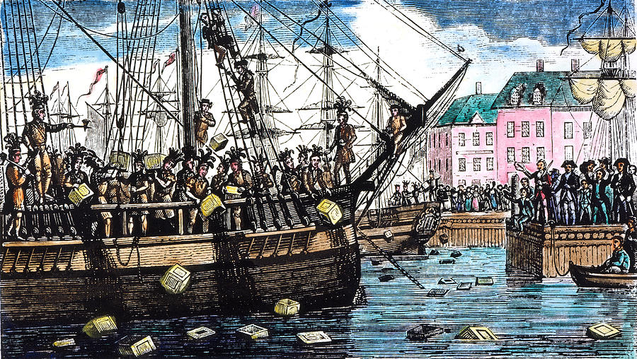 EBL: Yesterday In History: The Boston Tea Party: December 16, 1773