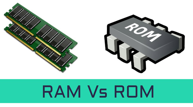 Perbedaan RAM dan ROM Perbedaan RAM dan ROM
