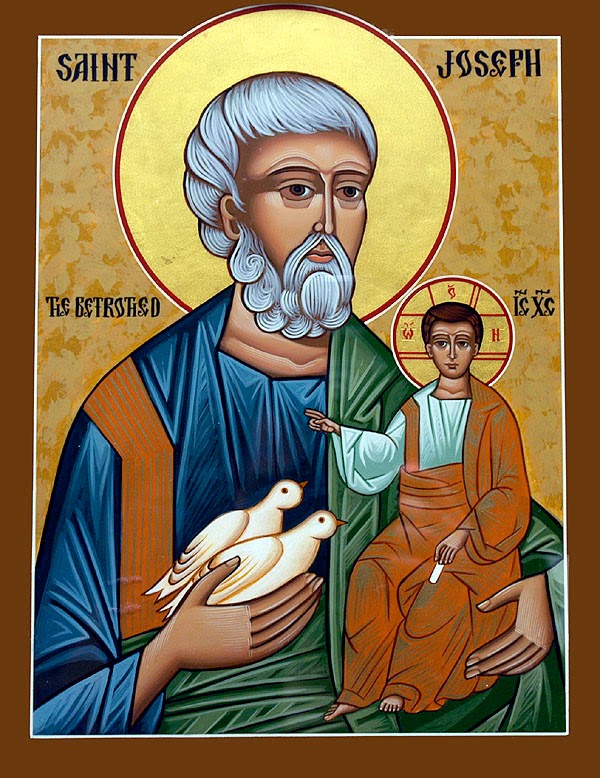 Simple Massing Priest St. Joseph, the StepFather of God