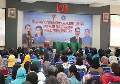 PKK Kota Ambon Pelatihan SIM Bagi kader 1 PKK oke Nice