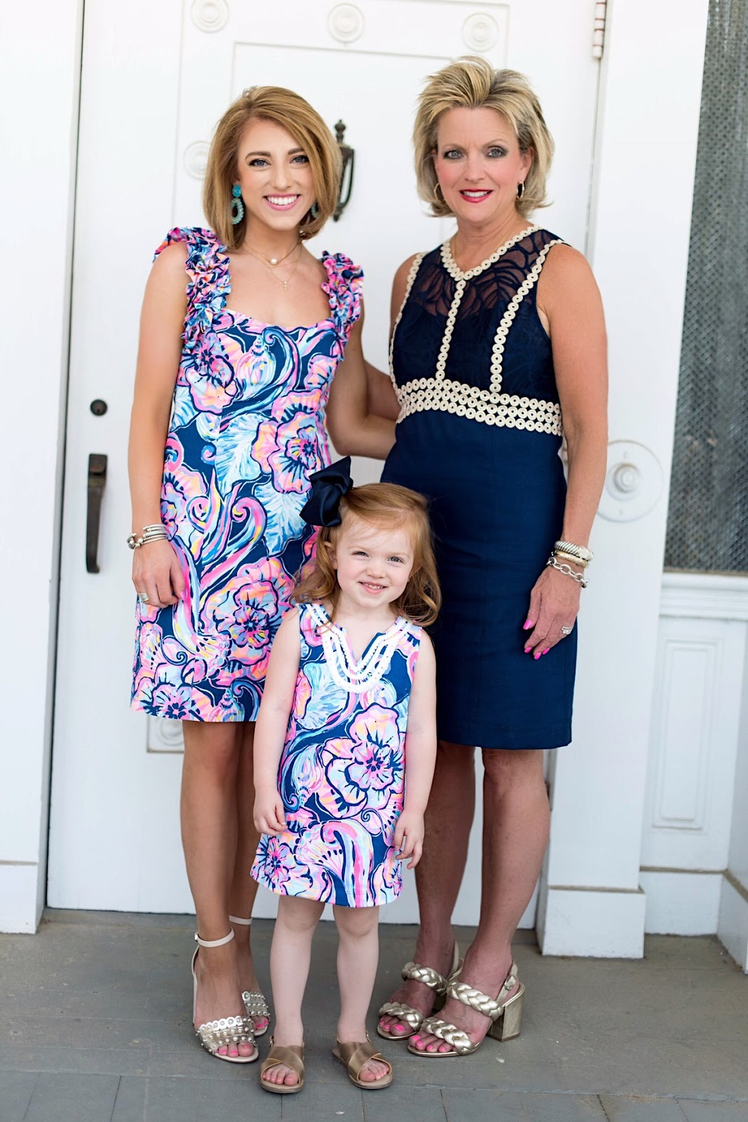 Matching in Lilly Pulitzer - Something Delightful Blog