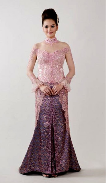 Model Gaun Kebaya yang Sedang Trend