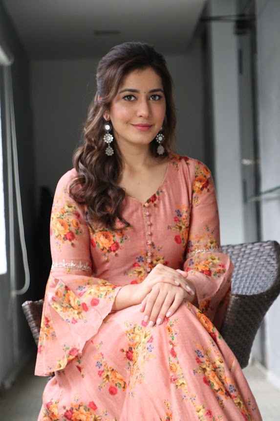 Raashi Khanna at Adanga Maru promotions
