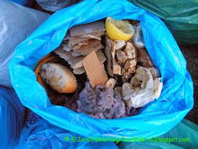 El jardín de la alegría : Hoy he hecho mi primer montón de compost con