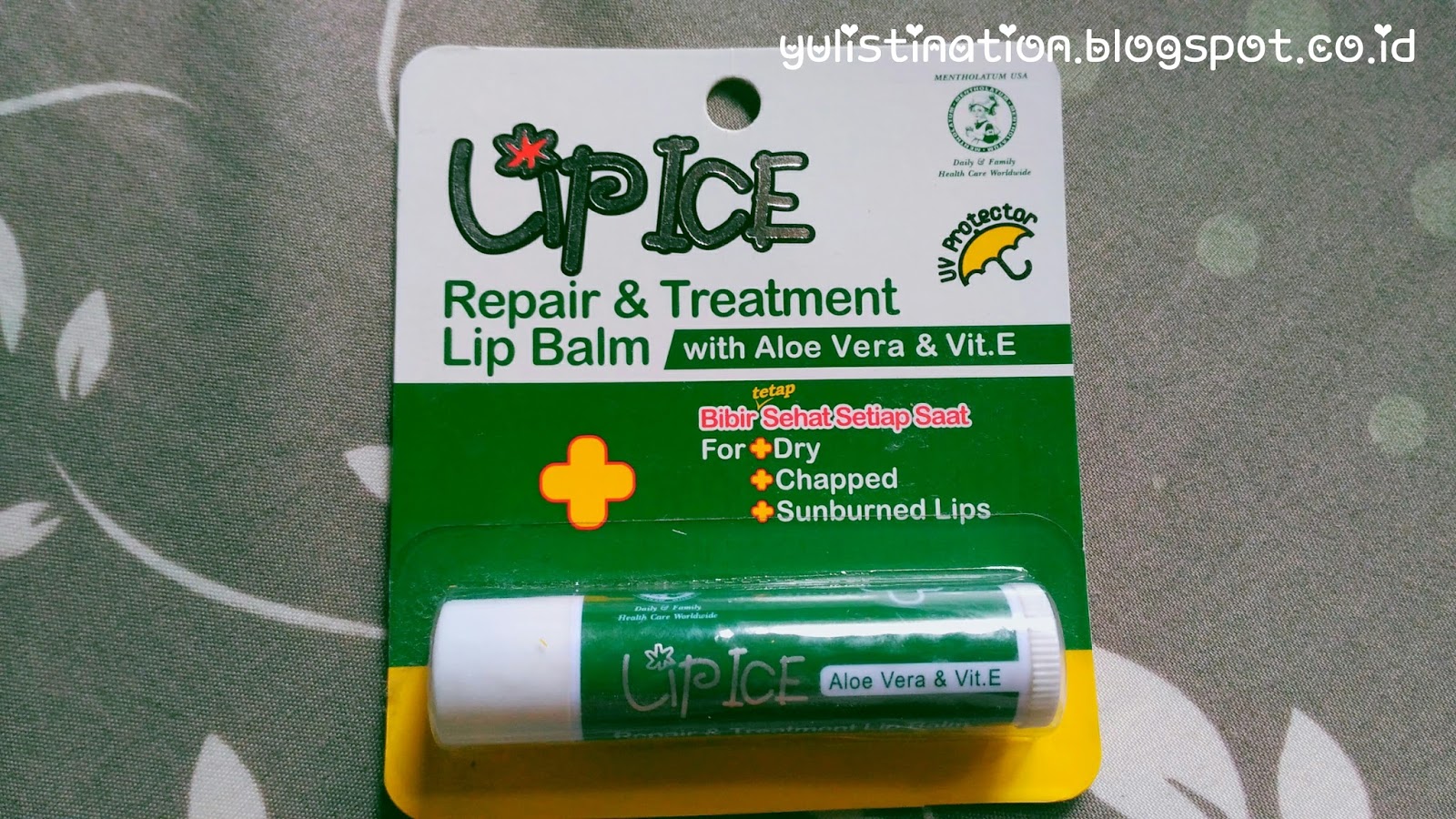 Review Lip Ice Repair & Treatment Lip Balm The Yulistinay's Diary