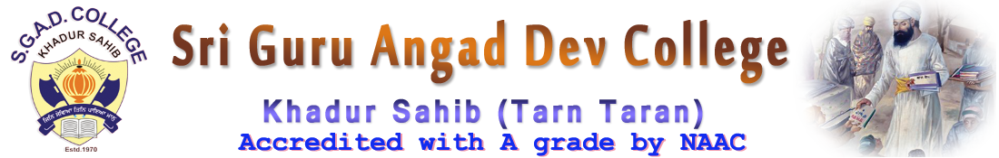 Sri Guru Angad Dev College Khadur Sahib