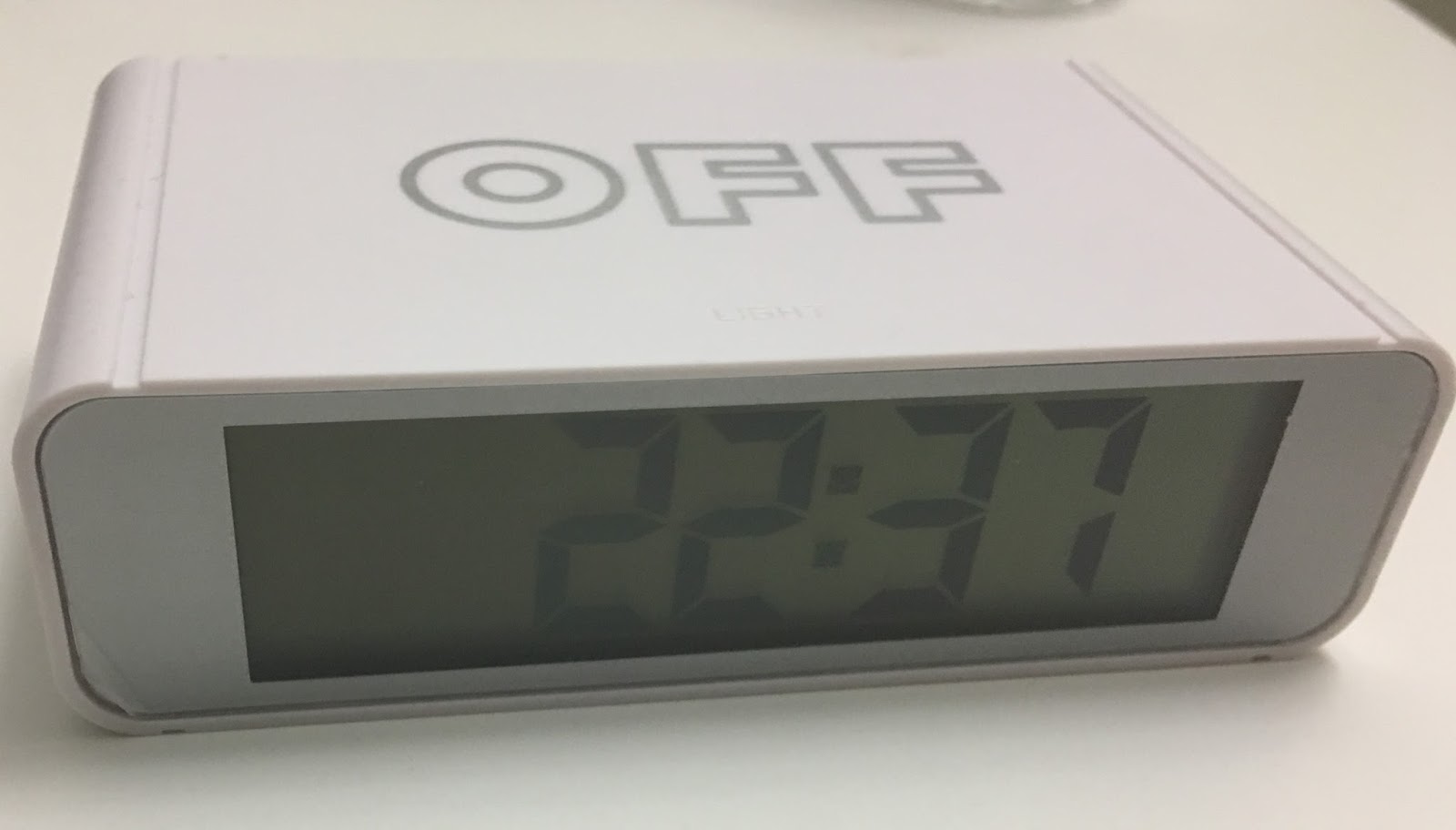 Freebies in Mailbox Smart Turn ON /OFF Snooze Digital Alarm Clock Review
