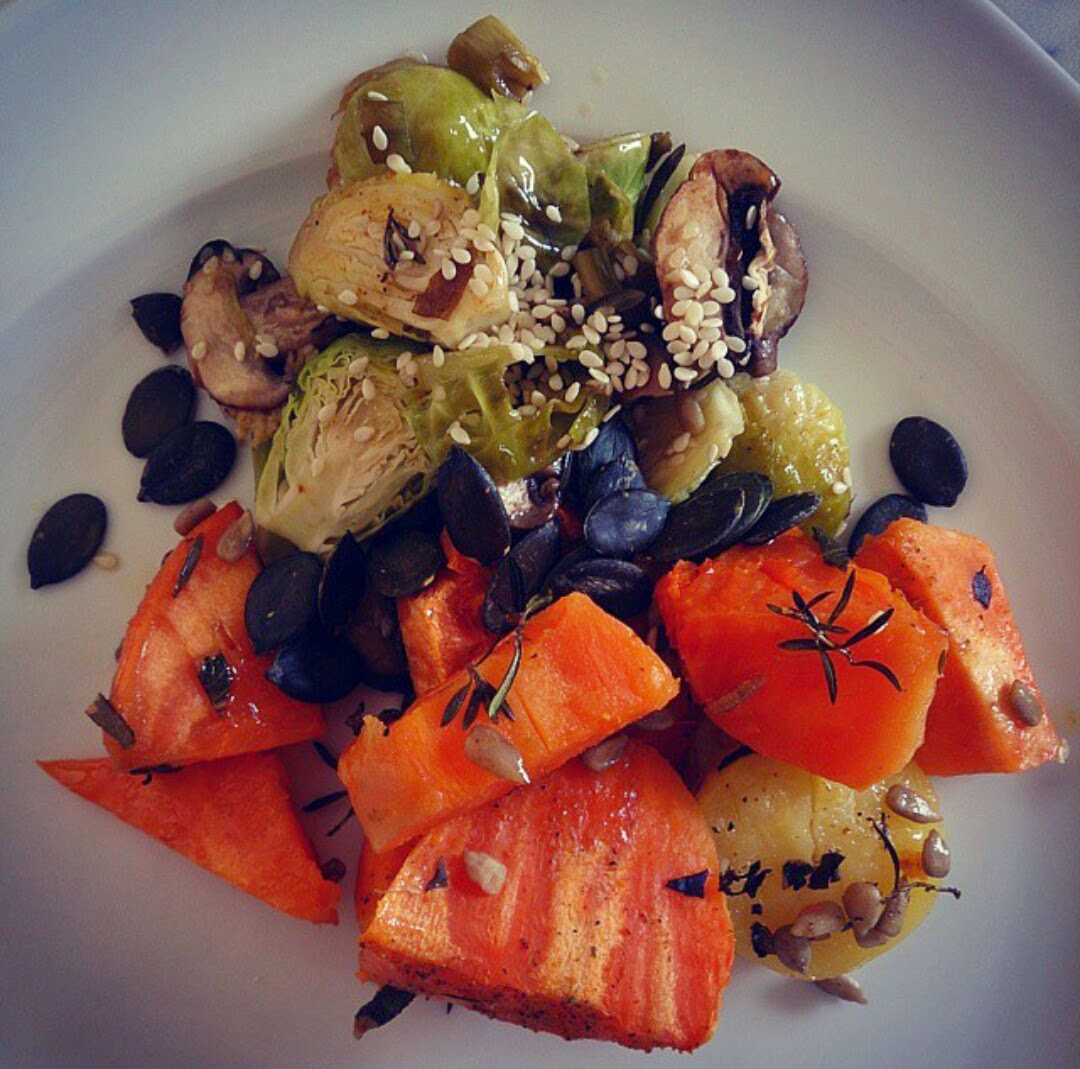Vegan for Life - Food for the Soul : Winterliches Ofengemüse mit ...