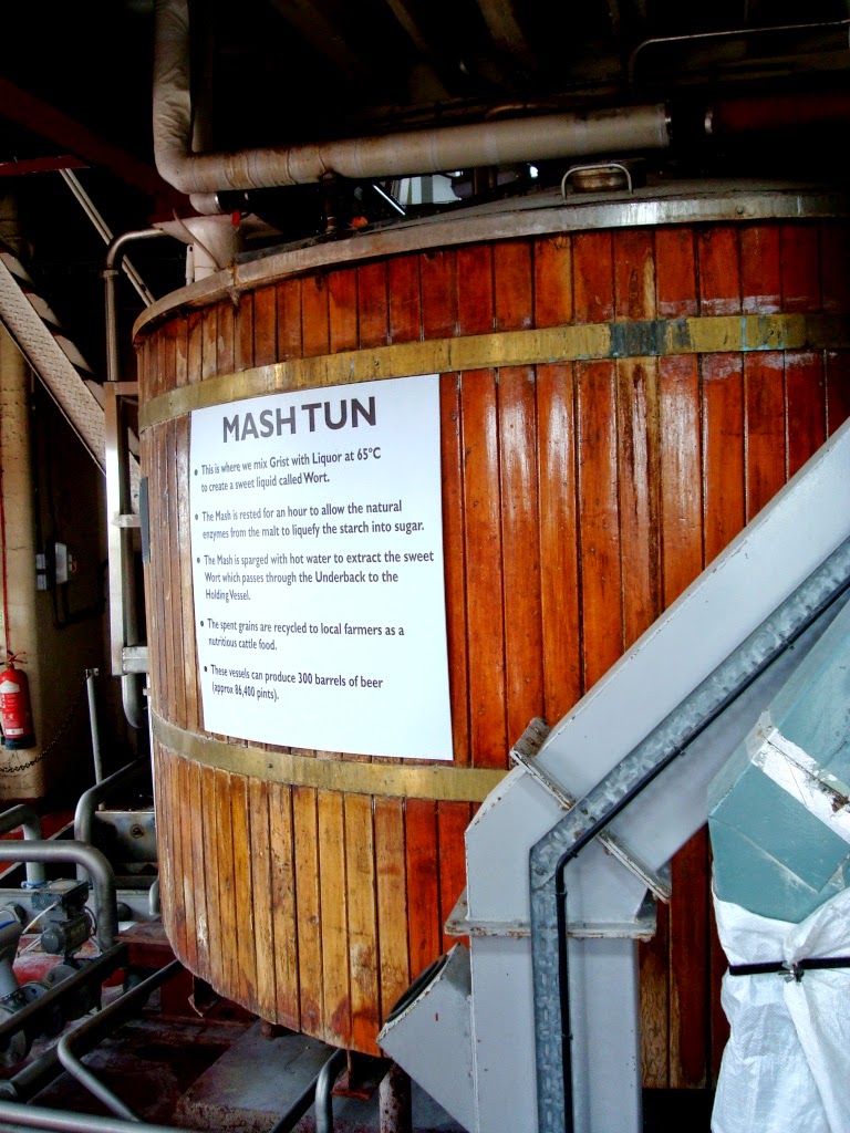 Beer Europe Wadworth brewery tour, Devizes, Wiltshire, UK