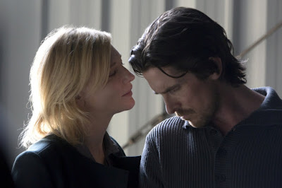 Cate Blanchett and Christian Bale in Knight of Cups