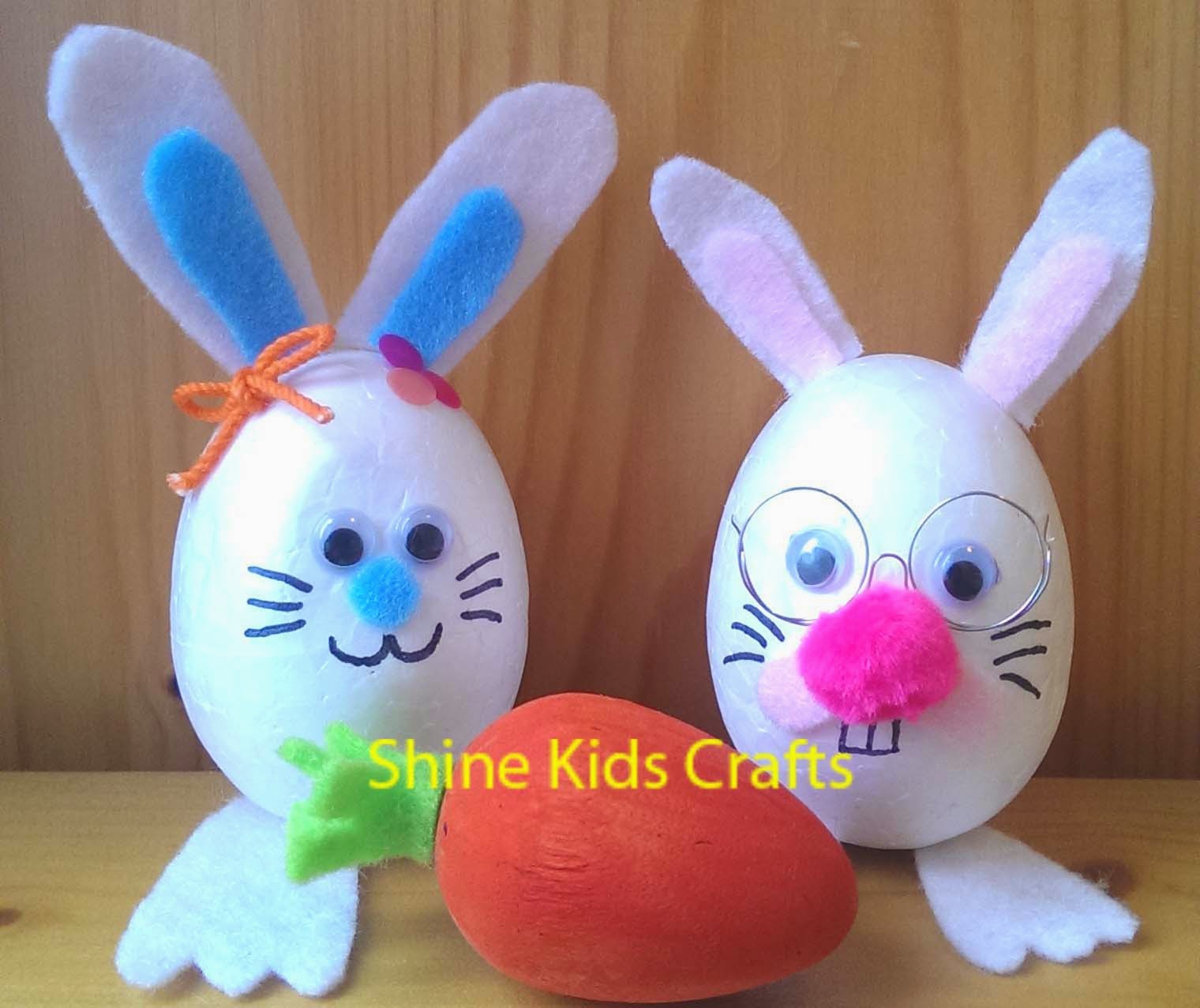 Shine Kids Crafts: 11 Special Materials to Make Cute 3 D
