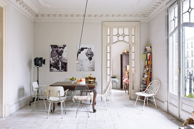 The fascinating 1880's apartment of Sabine Wlokas in Barcelona