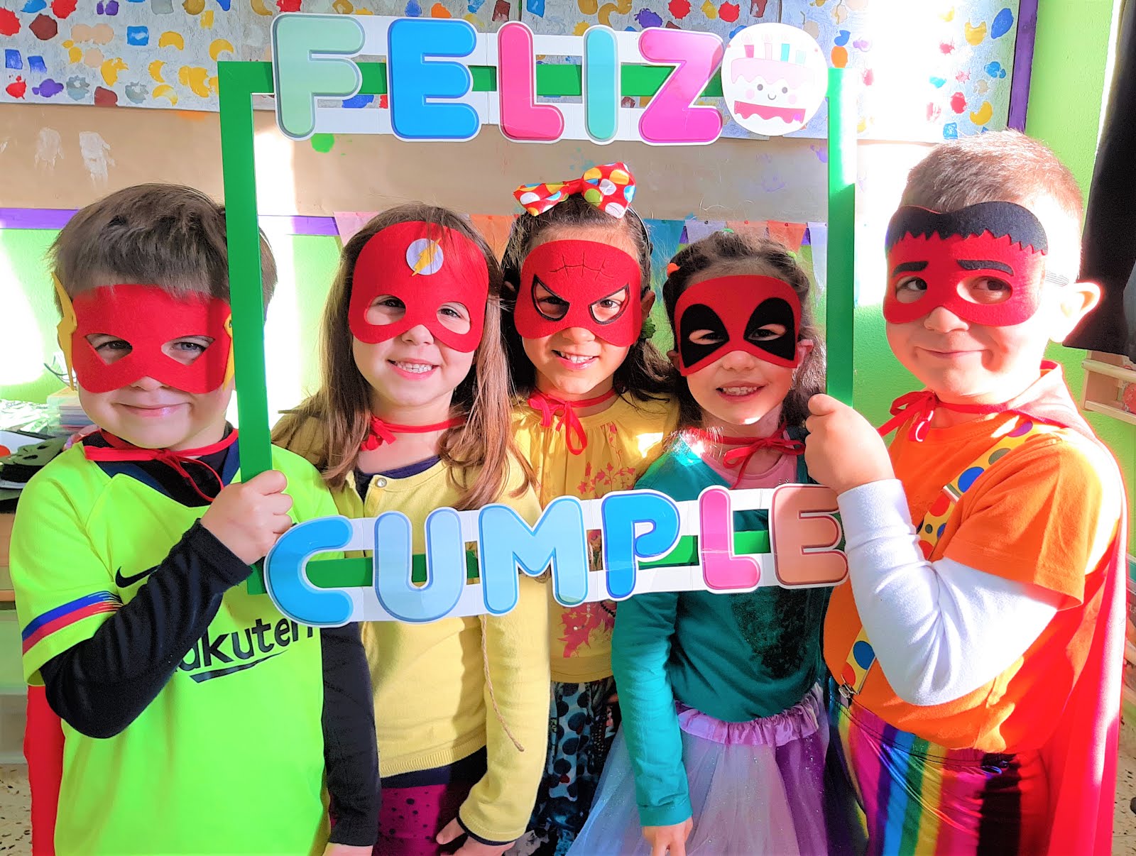 En febreiro celebramos o aniversario de Alonso, Marta, Noa, Leila e Alejandro!