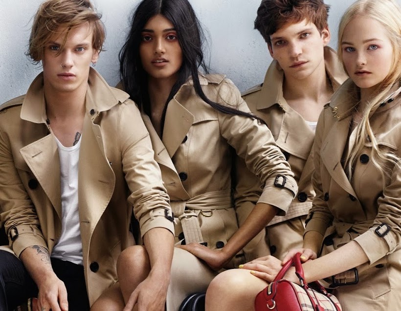 ASIAN MODELS BLOG: AD CAMPAIGN: Neelam Gill for Burberry, Spring/Summer ...