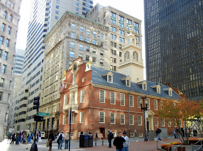Old State House in downtown Boston