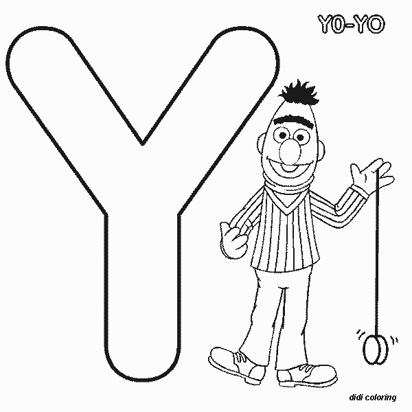 y coloring pages for preschoolers - photo #24