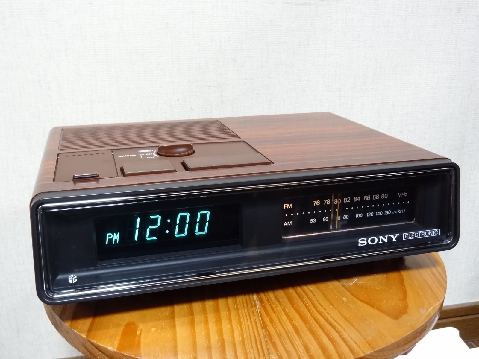 SONY ラジオ付きパタパタ時計 ICF-C230 昭和レトロ デッドストック