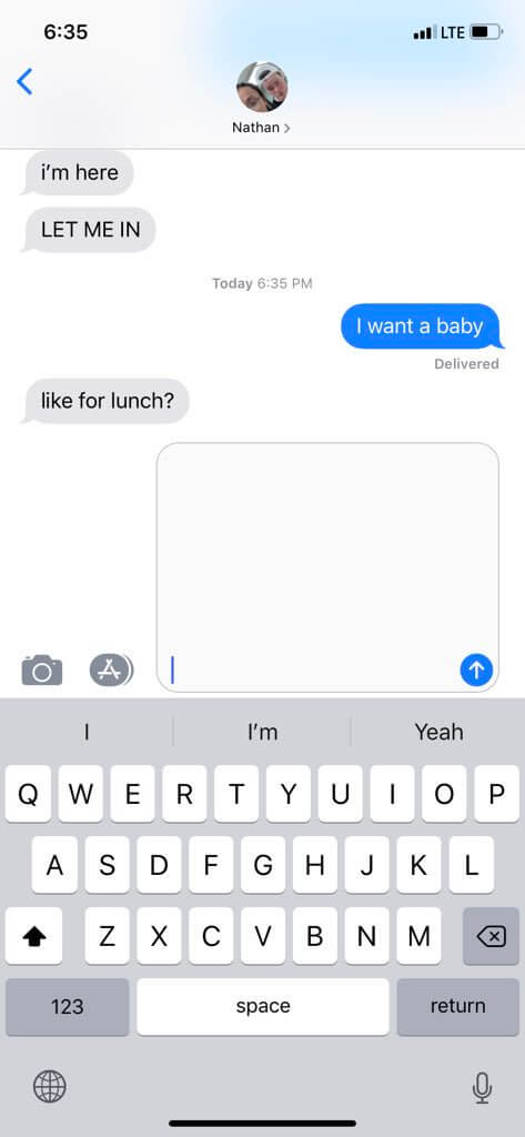 The New Challenge Of Texting Your Boyfriend 'I Want A Baby' Has Become Viral, And The Responses Are Hilarious