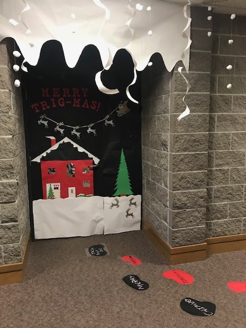 Student Council Christmas Door Decorating Contest Chadron