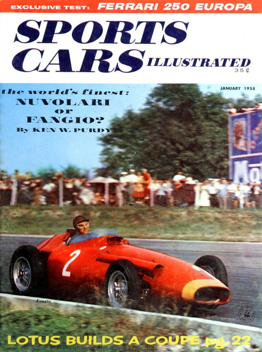 54 Beautiful and Amazing "Sports Cars Illustrated" Covers of the 1950s