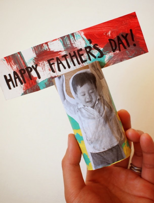 toilet paper roll gift card for Father's Day
