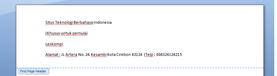 2 Cara Membuat Kop Surat Di Microsoft Word 2007 (Berhasil!) Mulai dari menggunakan aplikasi editing gambar 2 Cara Membuat Kop Surat Di Microsoft Word 2007 (Berhasil!)
