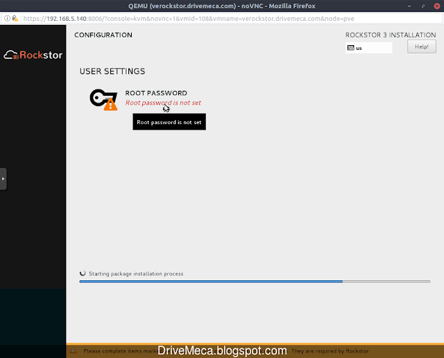 Instalando Rockstor paso a paso