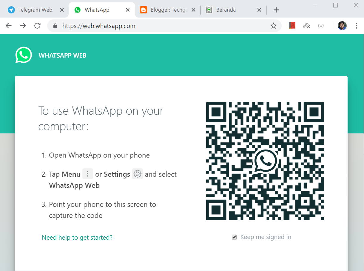 how to use web whatsapp