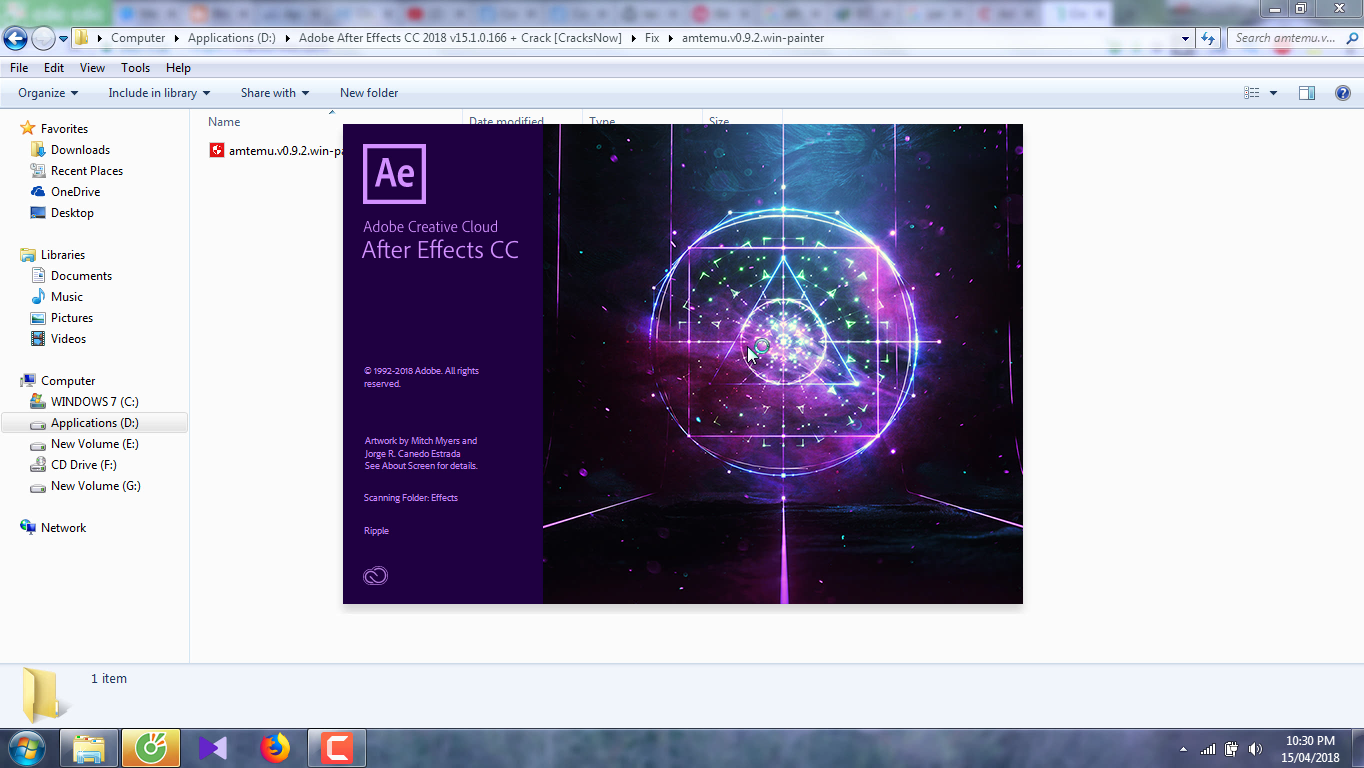 Adobe After Effects CC 2018 15.1.0.166 Adobe After Effects CC 2018 15.1.0.166