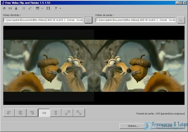 Free Video Flip and Rotate : un logiciel gratuit pour faire pivoter et retourner vos vidéos
