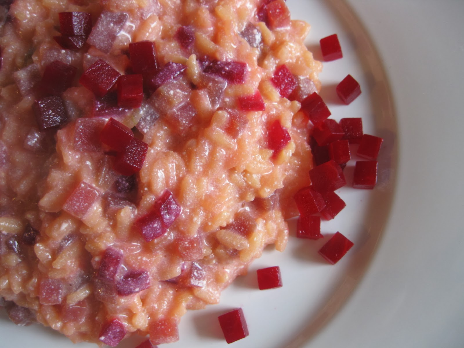 Puperta in cucina: Risotto light con la rapa rossa