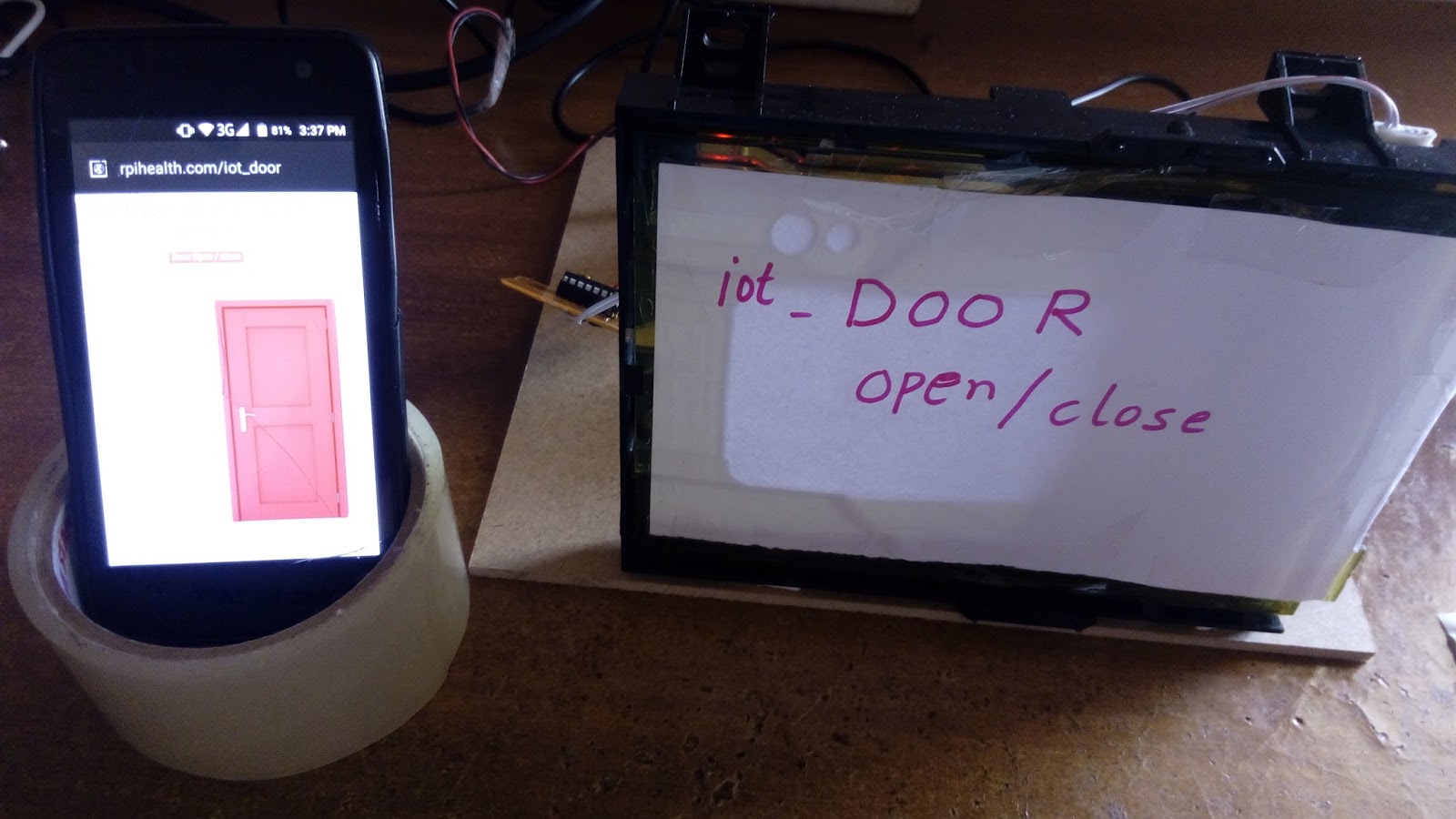 SVSEMBEDDED , 9491535690, 7842358459 IOT Based Electronic Door Opener